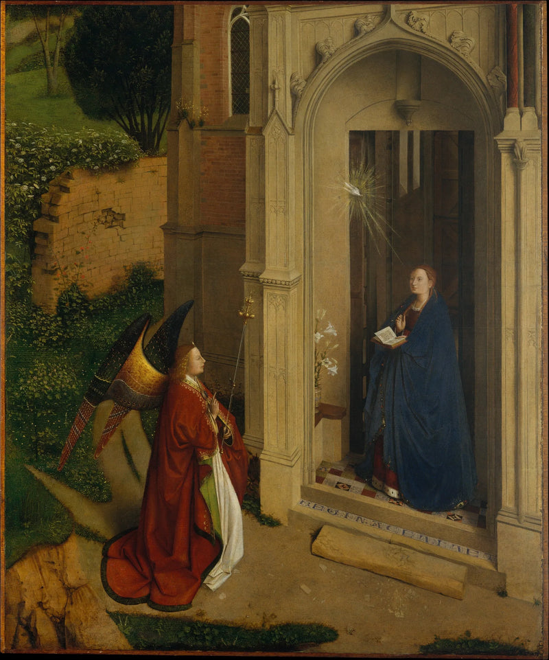 L'Annunciazione Friedsam - Petrus Christus