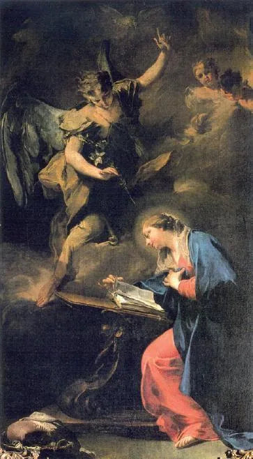 L'Annunciazione - Giovanni Battista Pittoni