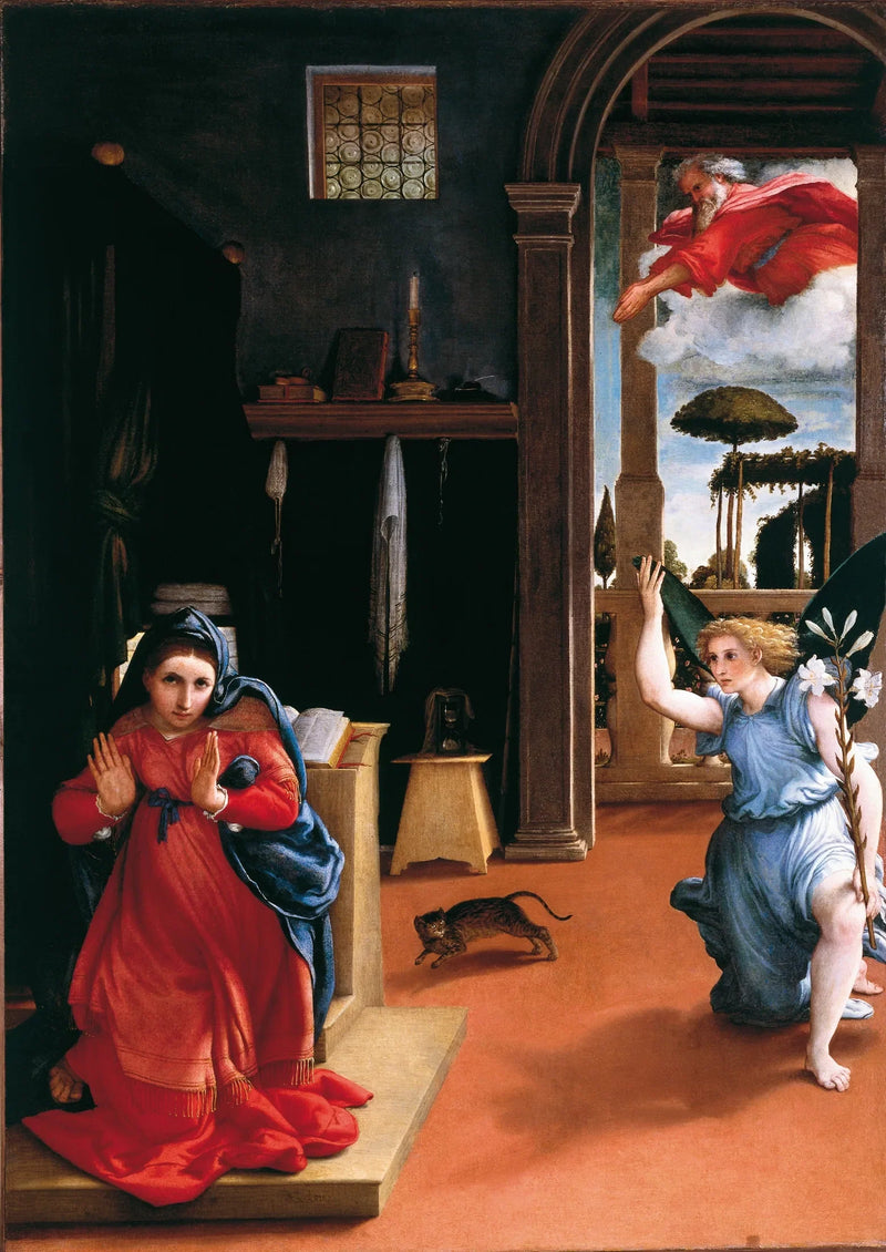L'Annunciazione - Lorenzo Lotto