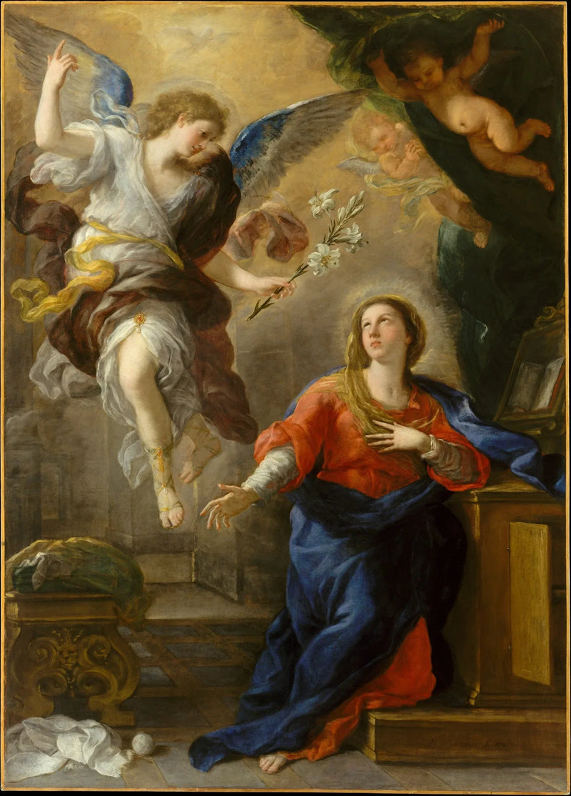 L'Annunciazione - Luca Giordano