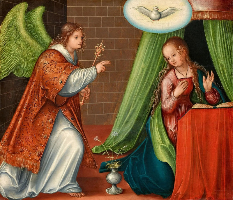 L'Annunciazione - Lucas Cranach il Vecchio