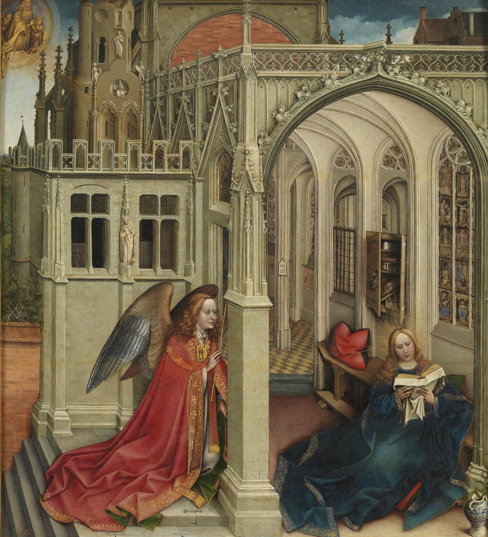 L’Annonciation - Robert Campin - Alpha Reproduction