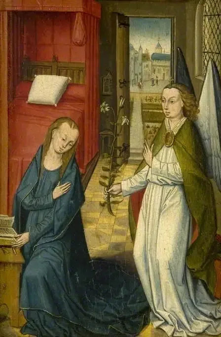 L'Annunciazione - Rogier van der Weyden