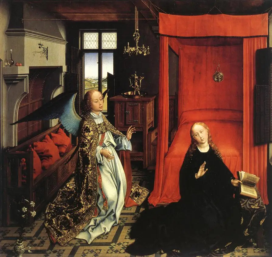 L'Annonciation - Rogier van der Weyden image 1 reproduction réalisée par Alpha Reproduction