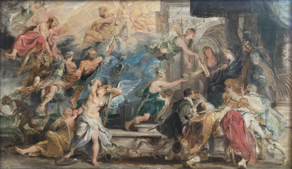 L'Apothéose d'Henri IV (Munich) - Peter Paul Rubens image 1 tableau peint à l’huile sur toile