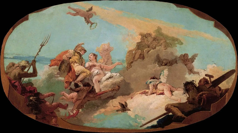 L'Apoteosi dell'ammiraglio Vettor Pisani - Giovanni Battista Tiepolo