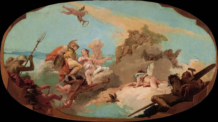 L'Apoteosi dell'ammiraglio Vettor Pisani - Giovanni Battista Tiepolo