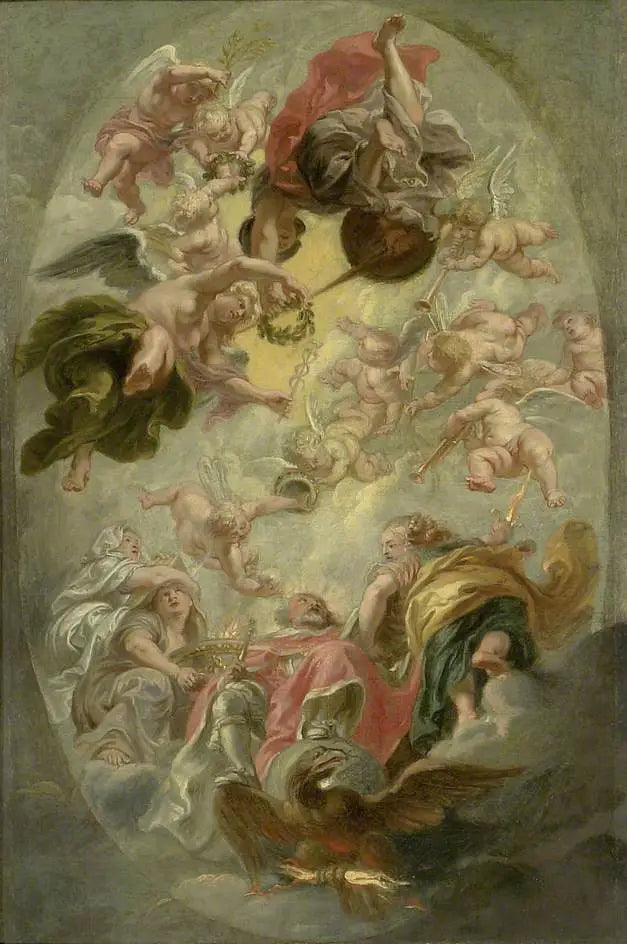 L'Apoteosi di Giacomo I - Peter Paul Rubens