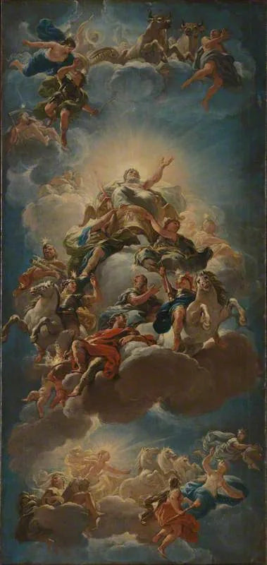 L'apothéose dei Médicis - Luca Giordano