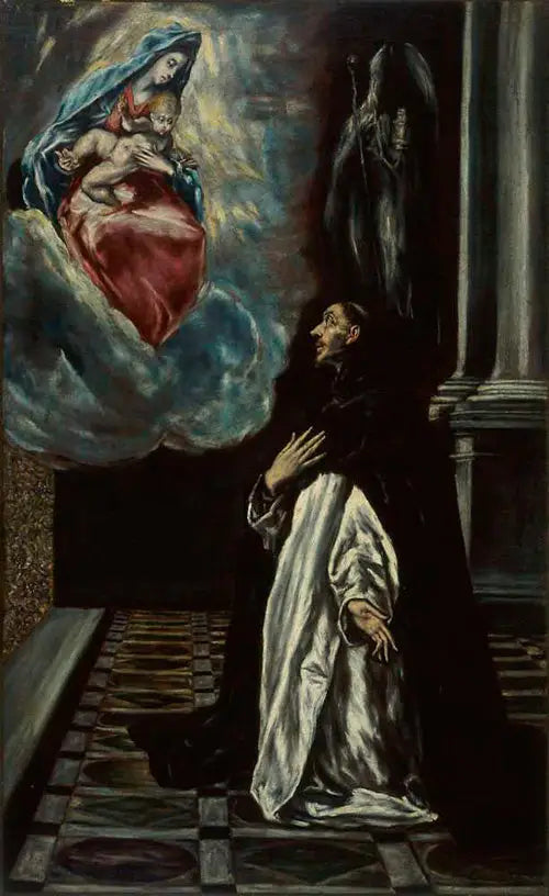 L'Apparizione della Vergine a San Iacinto - El Greco