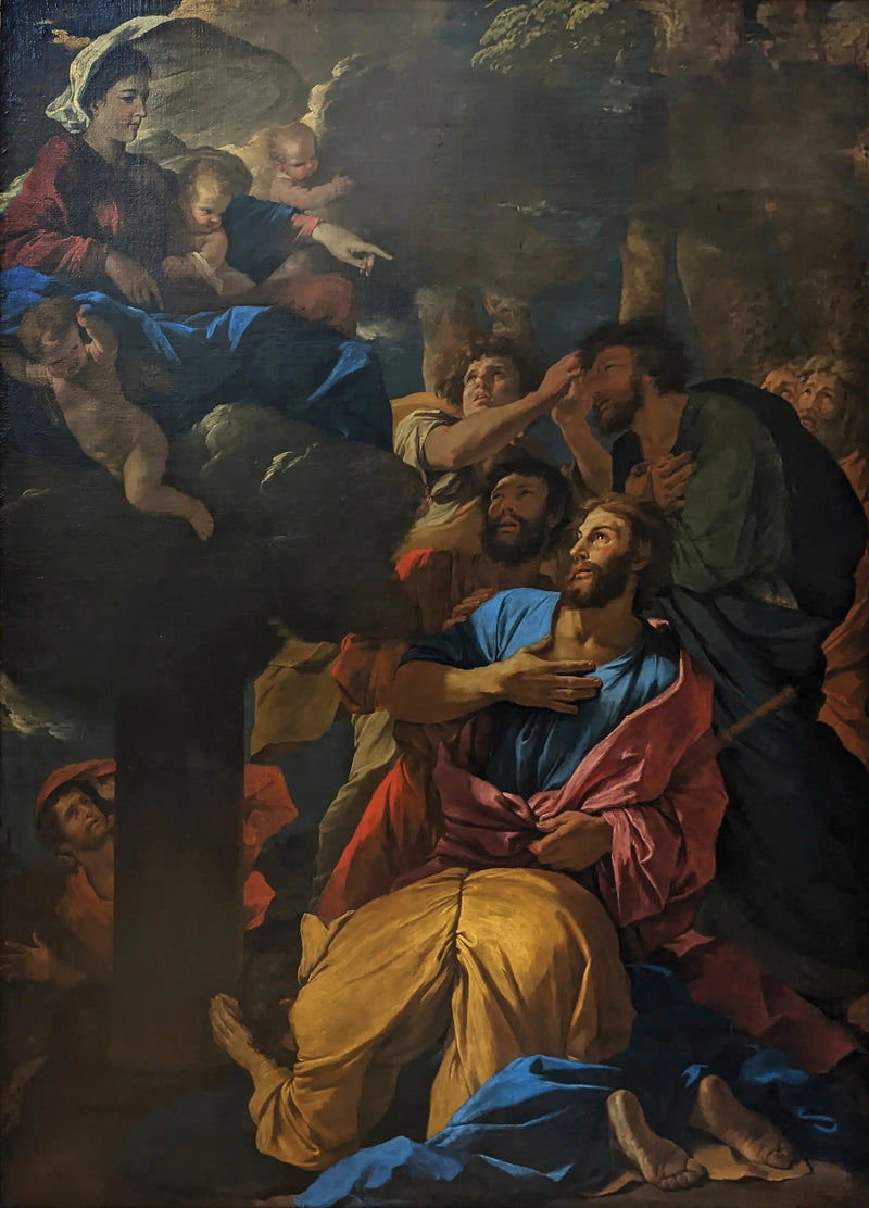 L'Apparizione della Vergine a San Giacomo Maggiore - Nicolas Poussin
