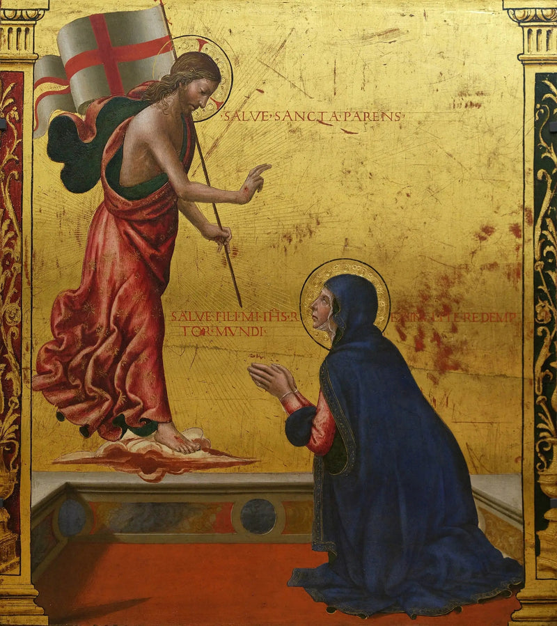 L'Apparizione del Cristo alla Vergine - Domenico Ghirlandaio