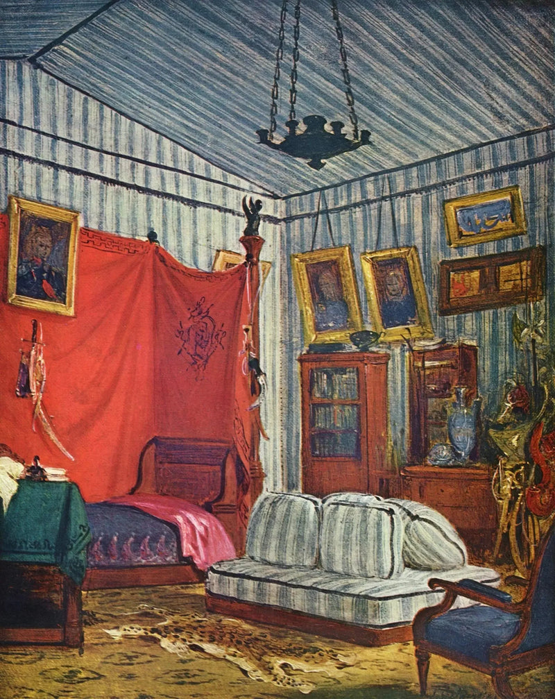 L'Appartamento del conte di Mornay - Eugène Delacroix