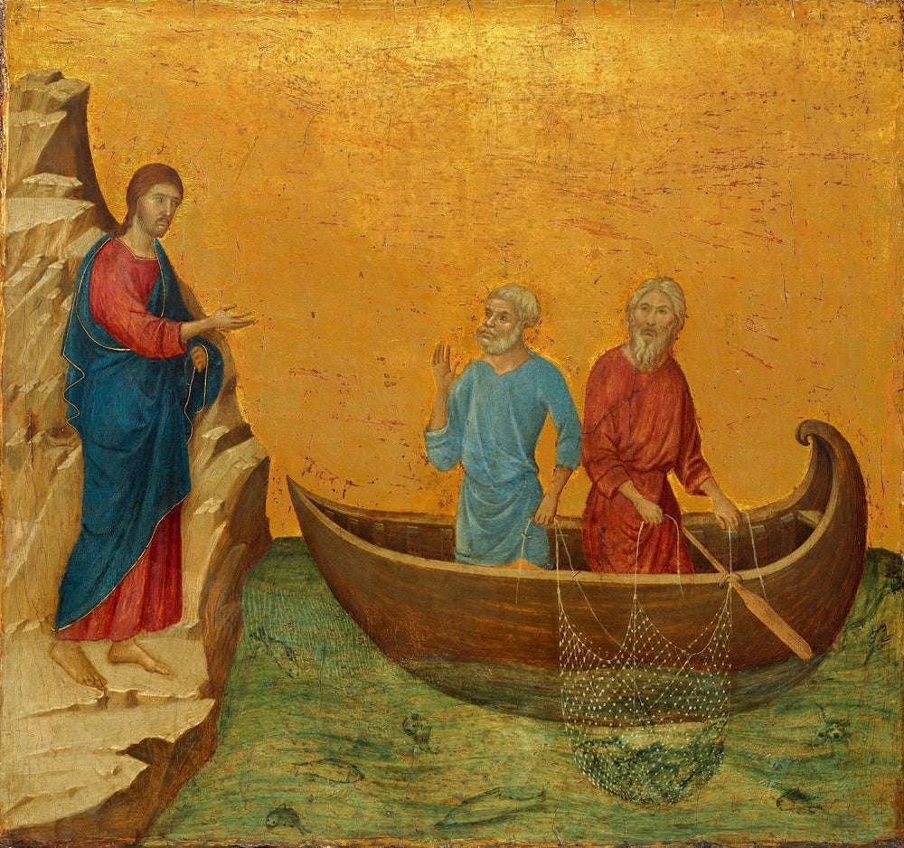 L’appel des apôtres Pierre et André - Duccio di Buoninsegna - Alpha Reproduction