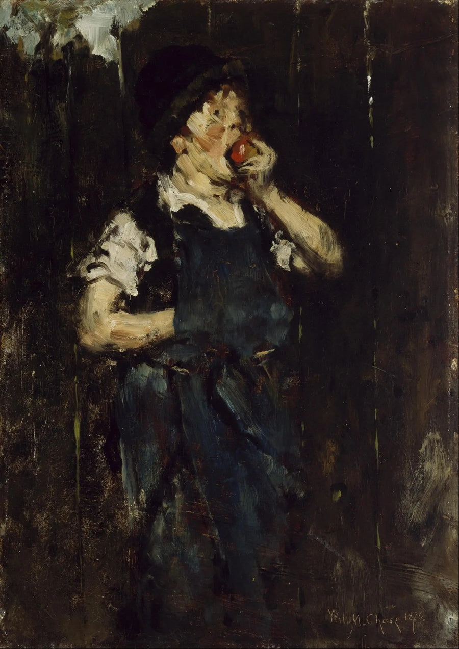 L'Apprenti (Il Ragazzo con la Mela) - William Merritt Chase