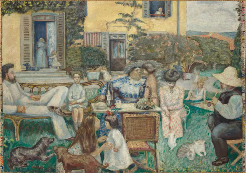 Il pomeriggio borghese - Pierre Bonnard