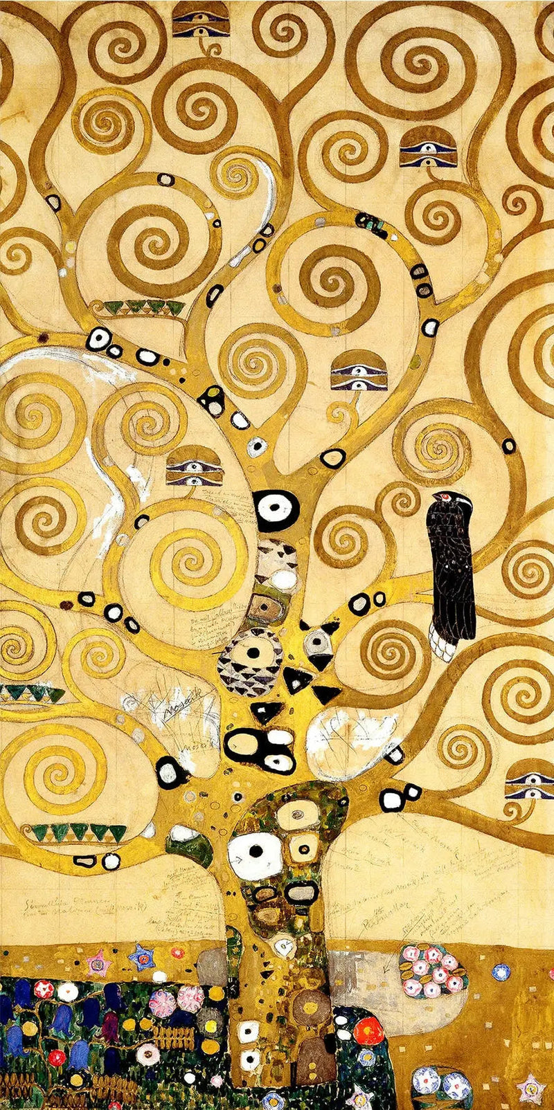 L'Albero della Vita Centrale - Gustav Klimt