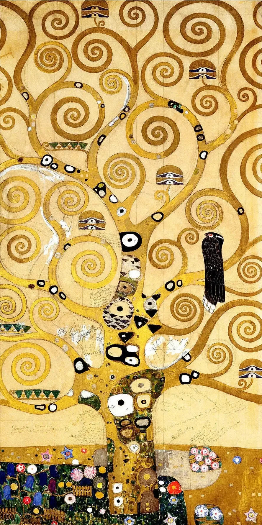 L'Albero della Vita Centrale - Gustav Klimt