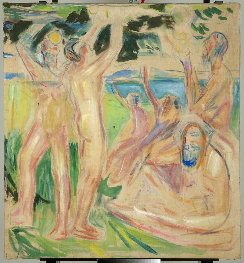 L'Albero della vita: parte destra - Edvard Munch