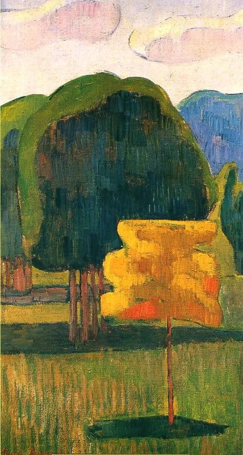 L'albero giallo - Émile Bernard