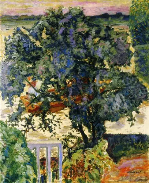 L'albero vicino al fiume - Pierre Bonnard