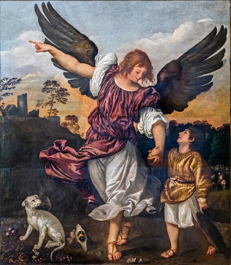 L'Arcangelo Raffaele e Tobi - Titian