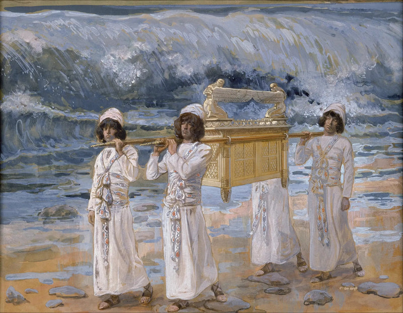 L'Arche passa il Giordano - James Tissot