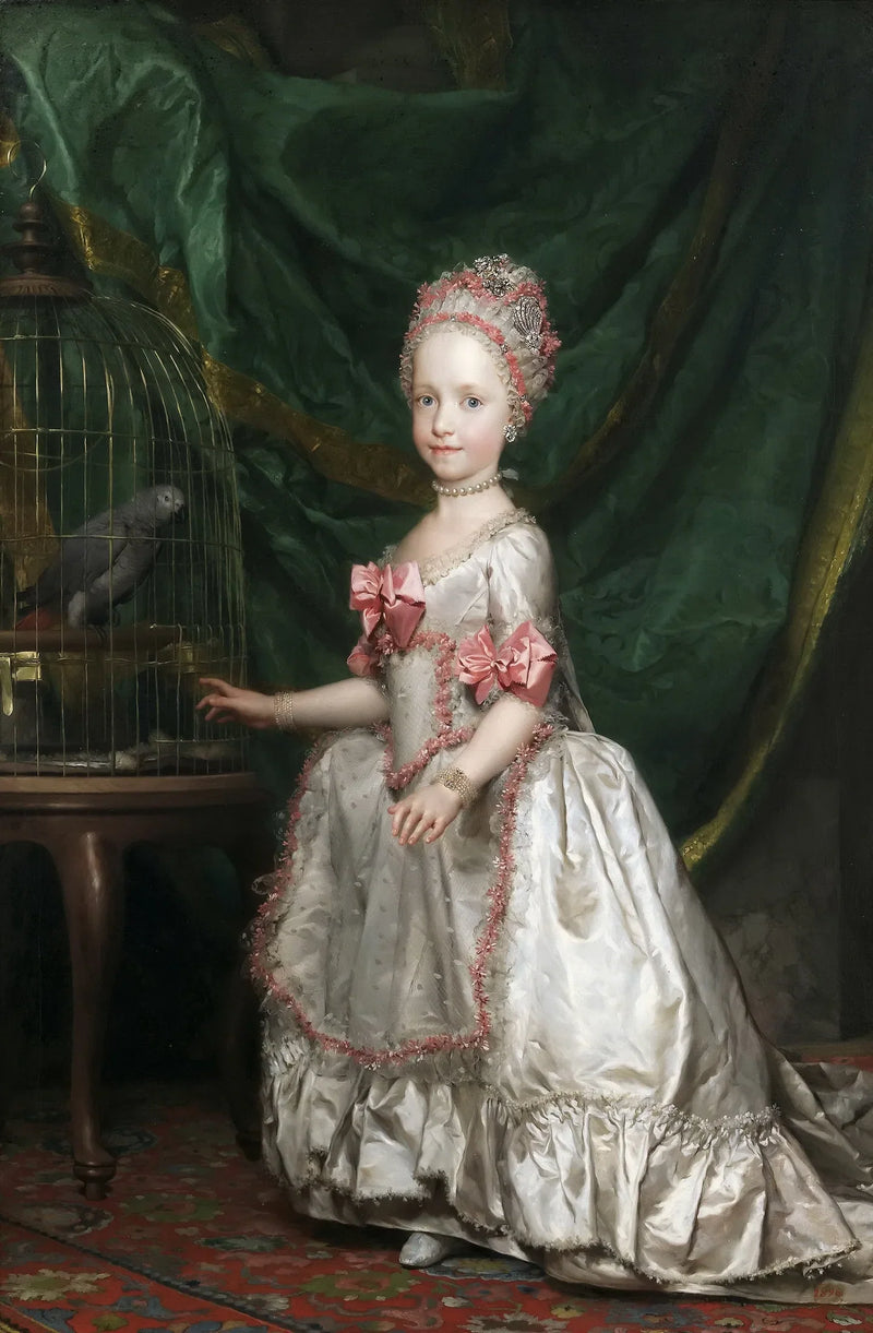 L'arciduchessa Maria Teresa d'Austria - Anton Raphael Mengs