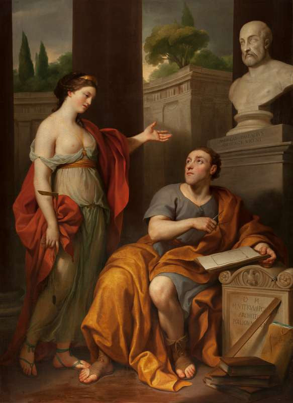 L'architetto e la sua musa. Ritratto di James Caulfield, Lord Charlemont - Anton Raphael Mengs