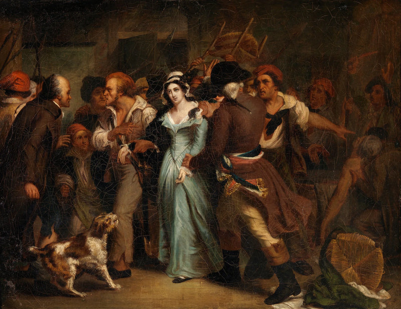 L'arrestation di Charlotte Corday - Ary Scheffer