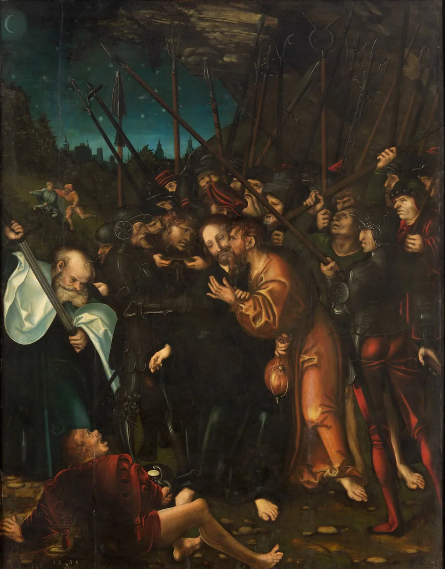 L'arresto di Cristo - Lucas Cranach il Vecchio