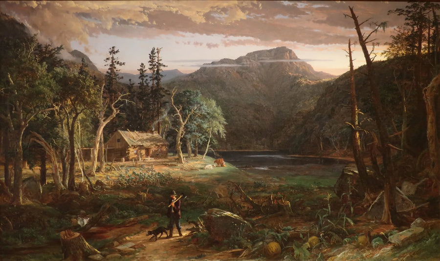 L'arrière-pays de l'America - Jasper Francis Cropsey