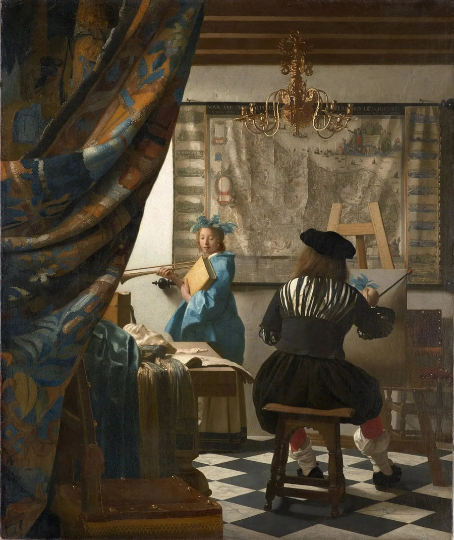 L'Arte della pittura - Johannes Vermeer