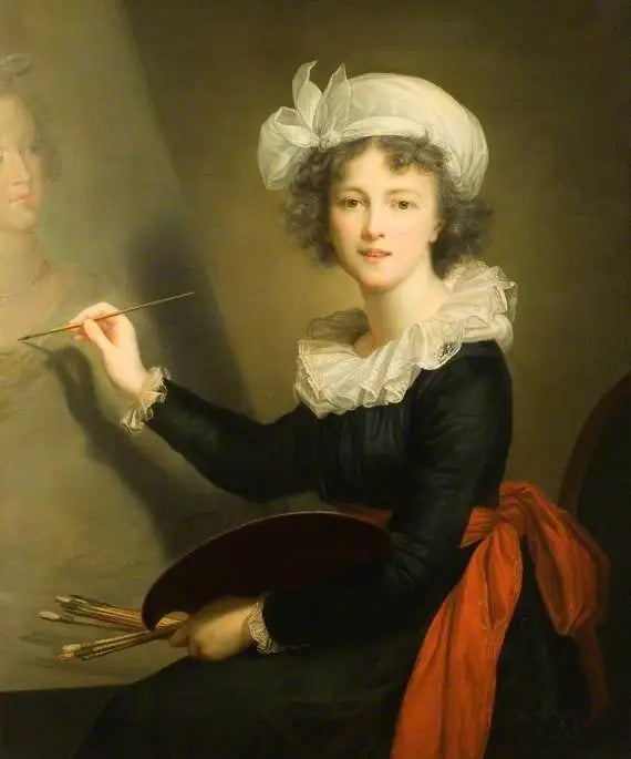 L'artista al lavoro (autoritratto) - Élisabeth Vigée Le Brun