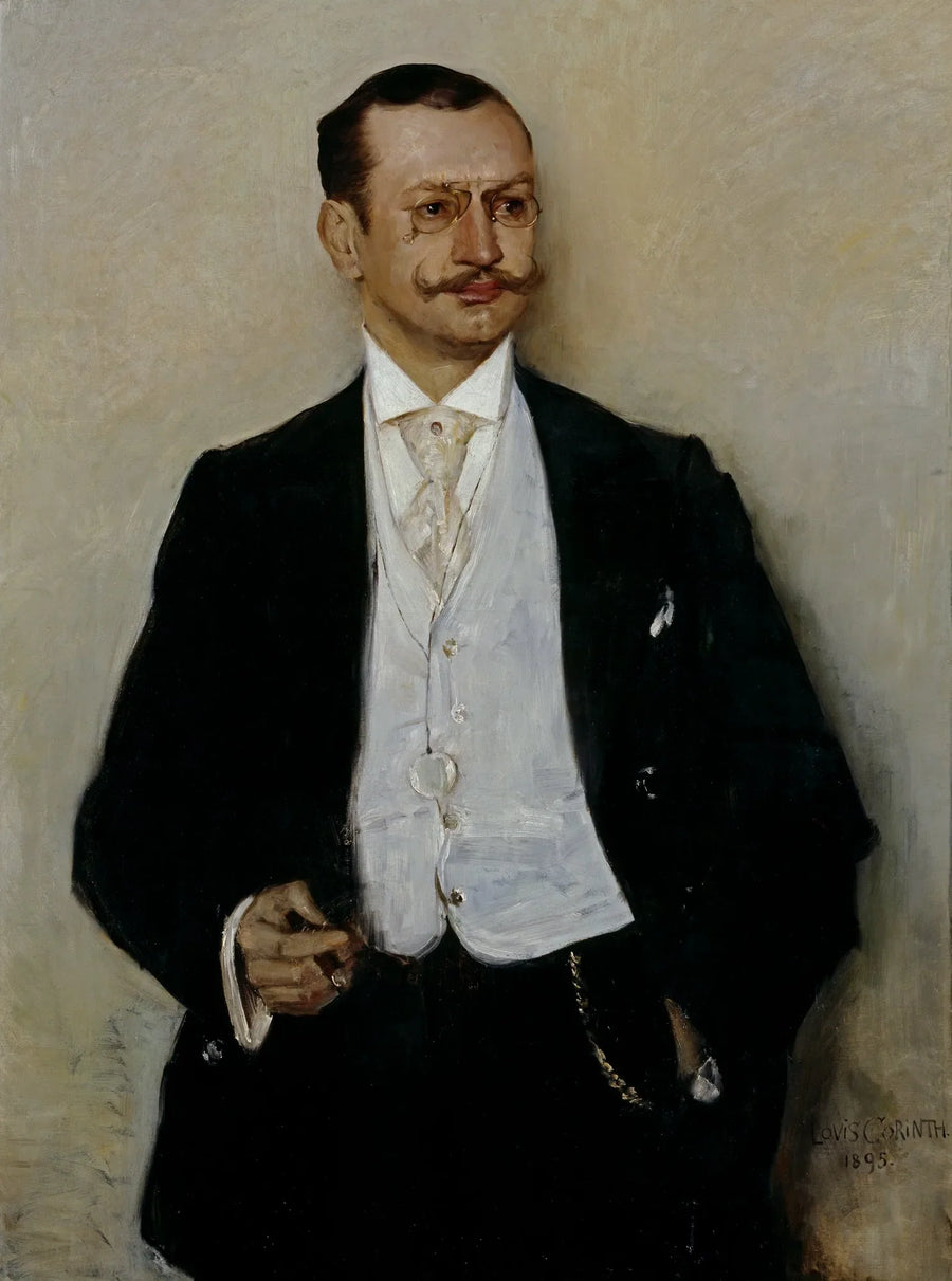 L'artista Carl Strathmann - Lovis Corinth