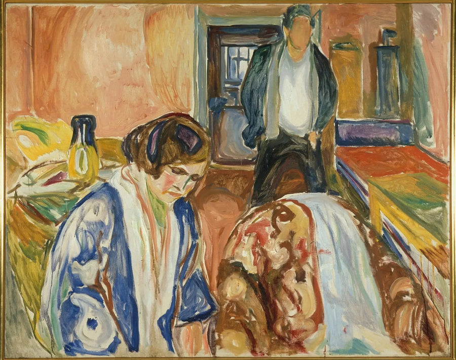L'Artista e il suo modello - Edvard Munch