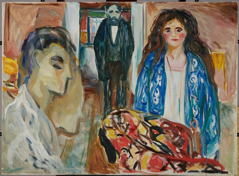 L'Artista e il suo modello. Gelosia - Edvard Munch