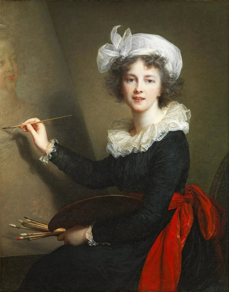 L'artista che esegue un ritratto della regina Maria Antonietta - Élisabeth Vigée Le Brun