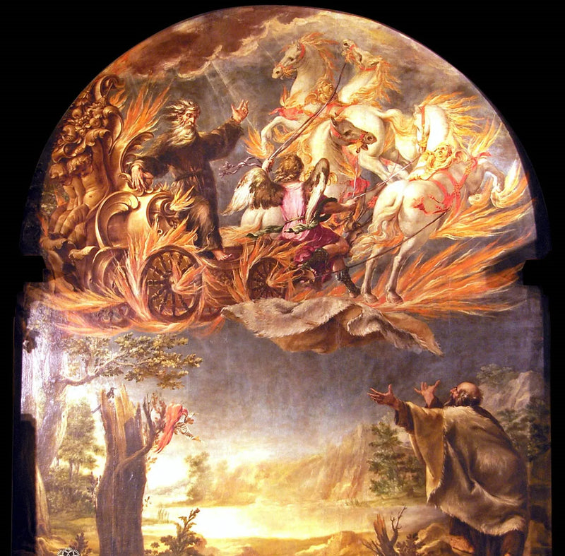 L'Ascensione di Elia - Juan de Valdés Leal