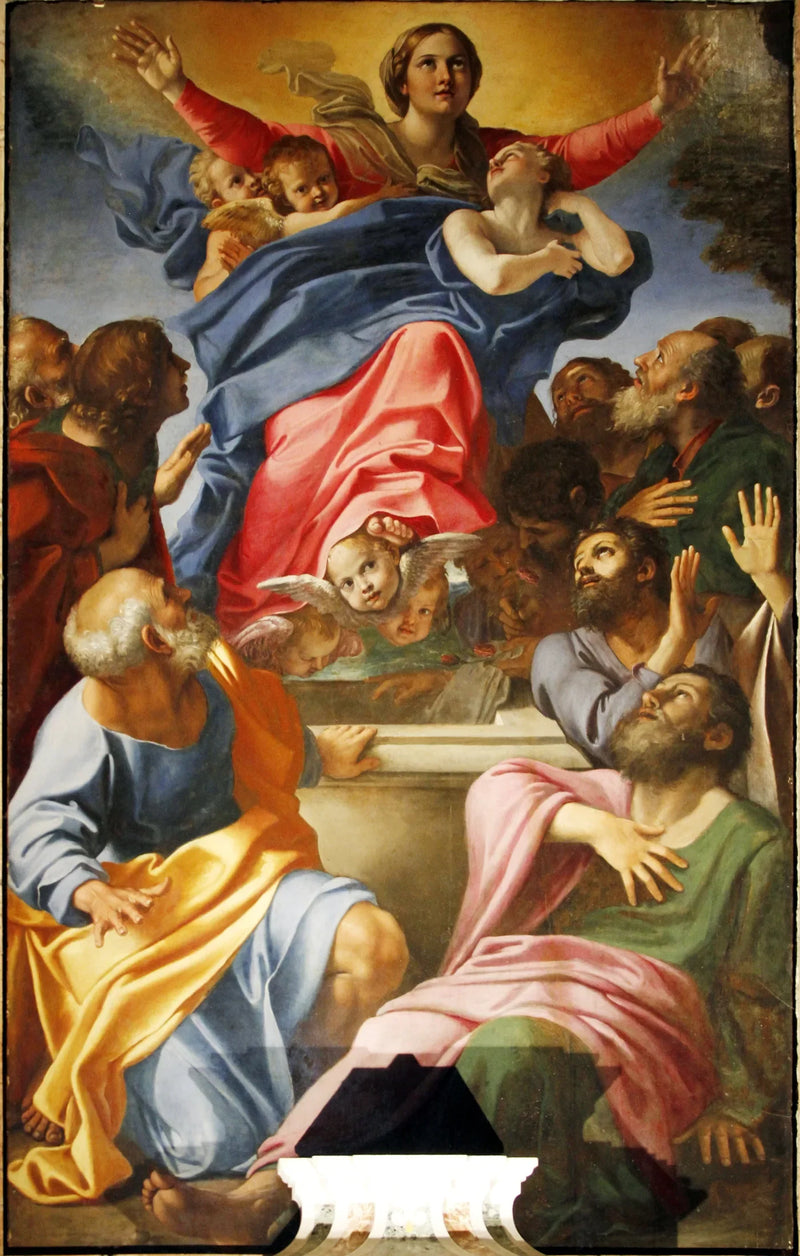 L'Ascensione della Vergine - Annibale Carracci