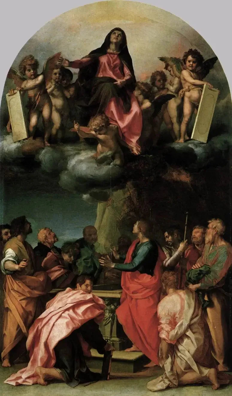L'Assunzione della Vergine - Andrea del Sarto