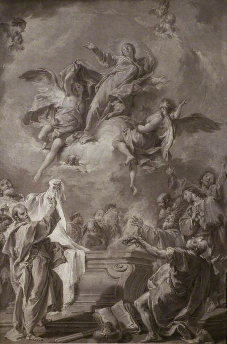L'Assunzione della Vergine - Giovanni Battista Pittoni