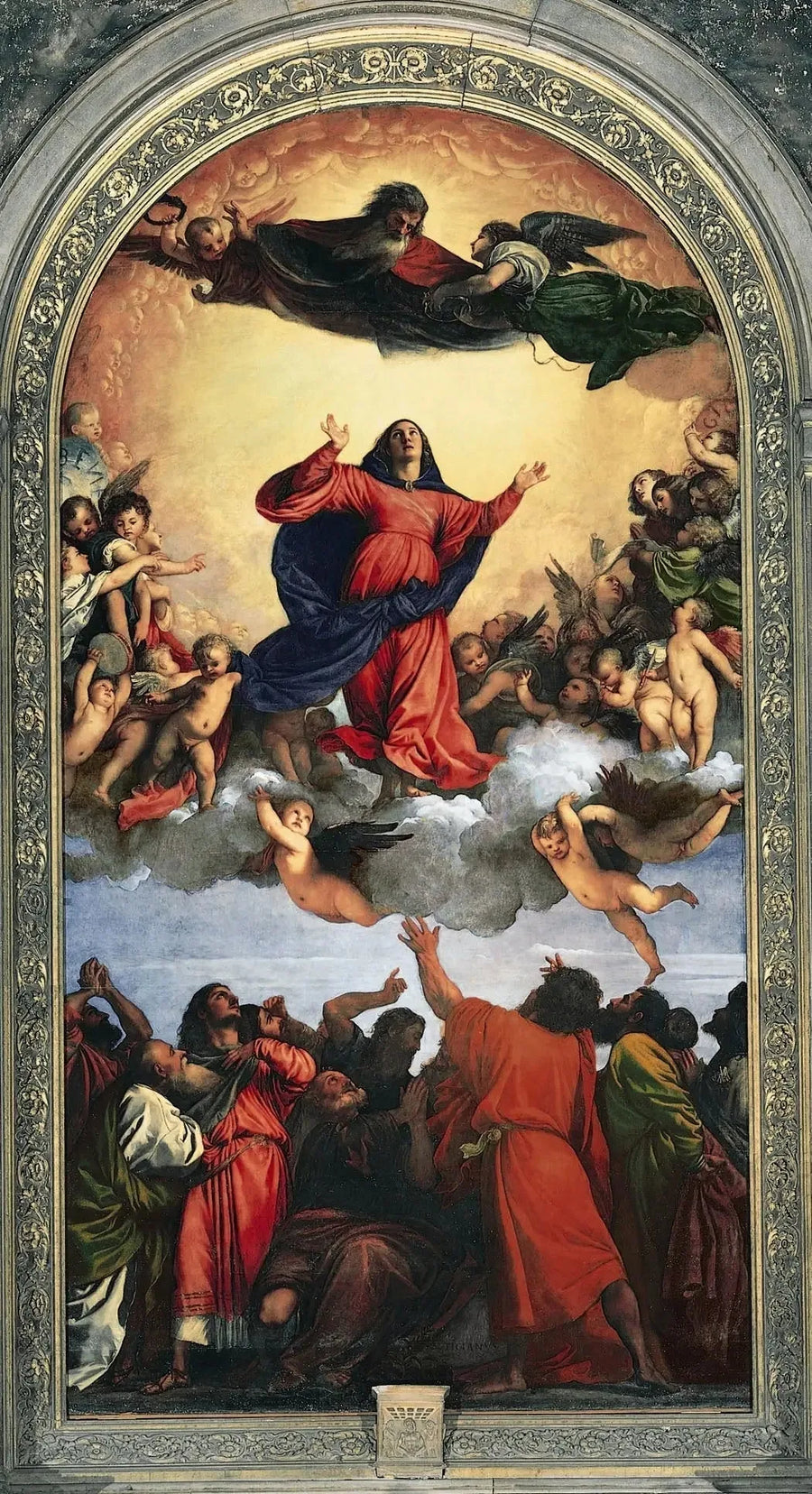 L'Assunzione della Vergine - Titian