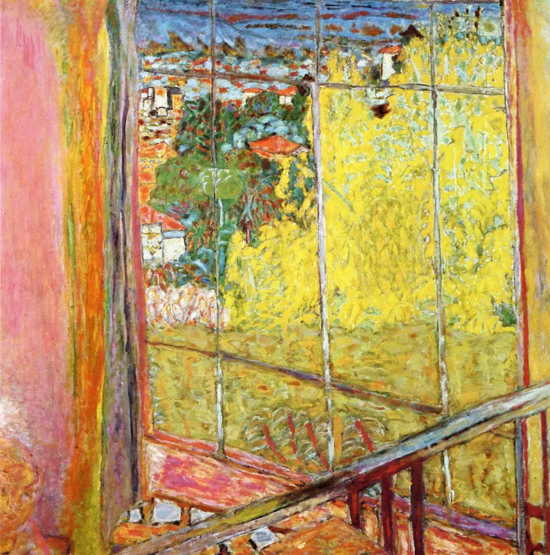 L'Atelier con il mimosa - Pierre Bonnard