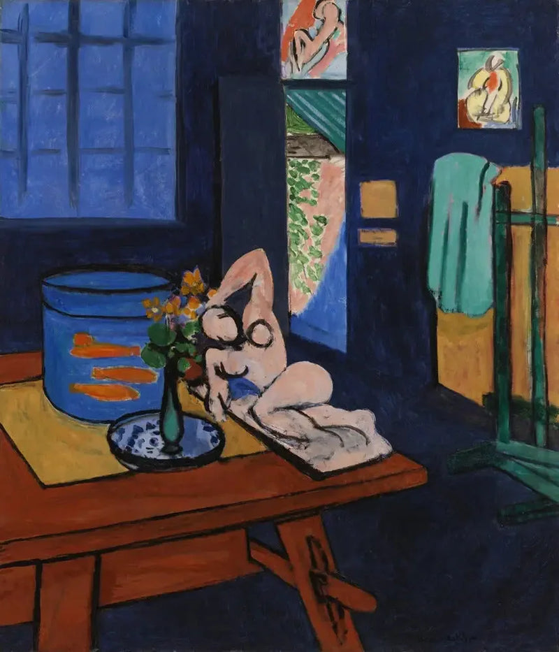 L'Atelier con i pesci rossi - Henri Matisse