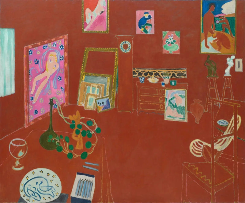 L'Atelier rosso - Henri Matisse