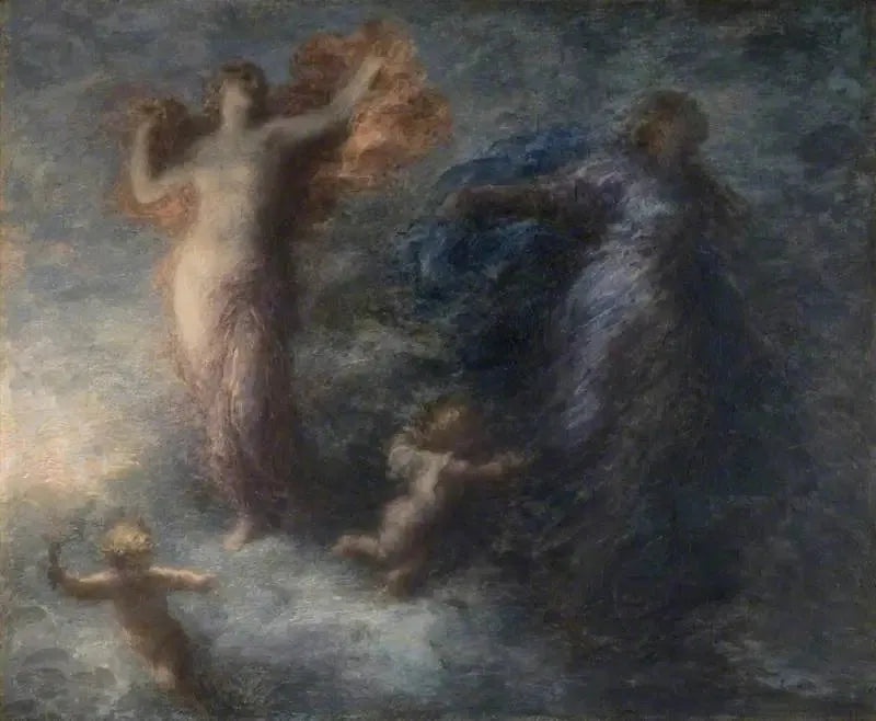 L'Aurore e la Notte - Henri Fantin-Latour