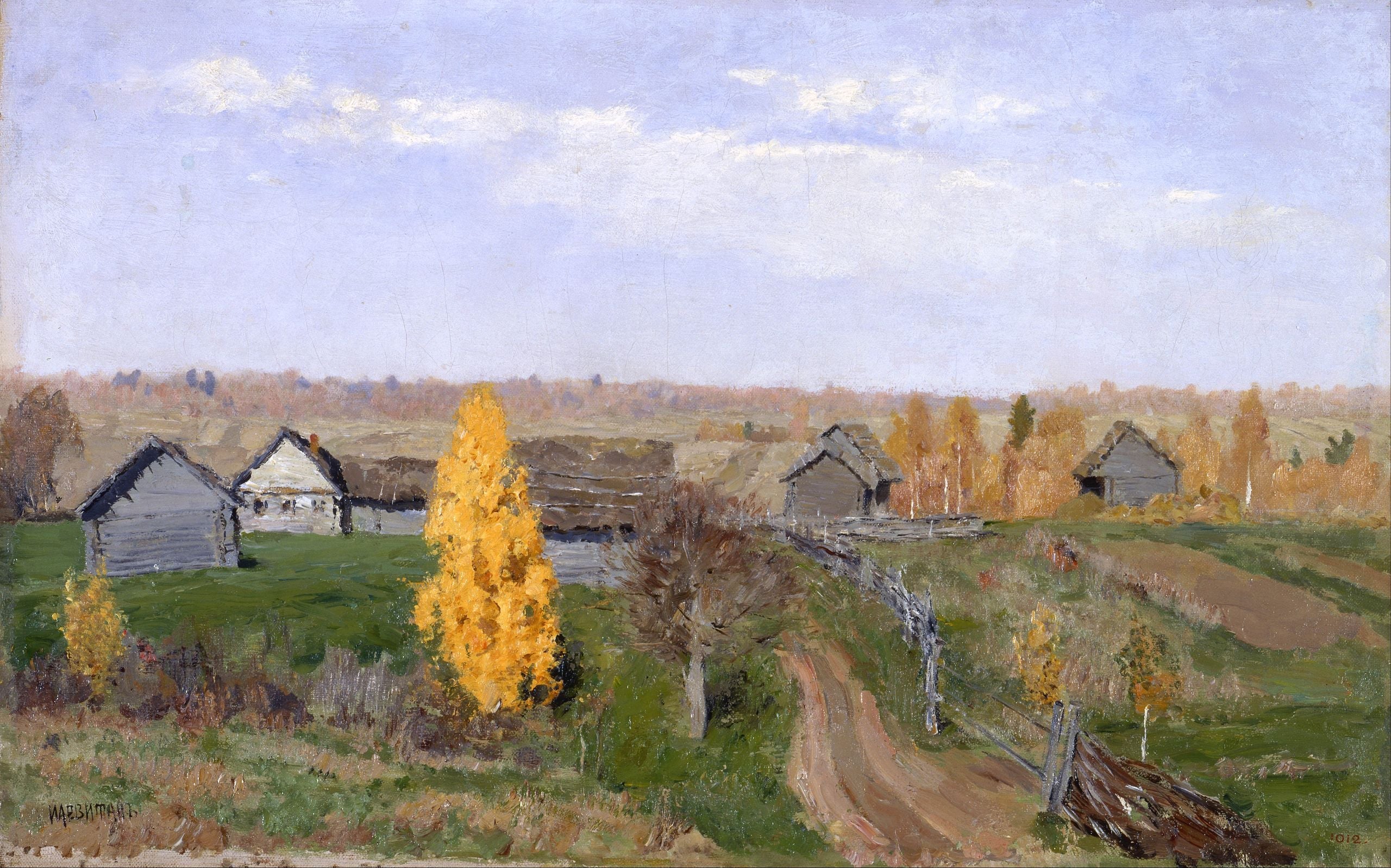 Autunno dorato - Isaac Levitan