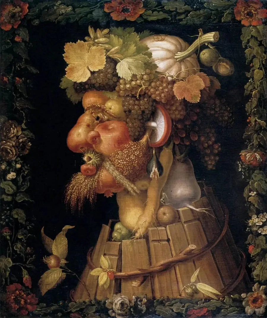 L'Autunno - Giuseppe Arcimboldo