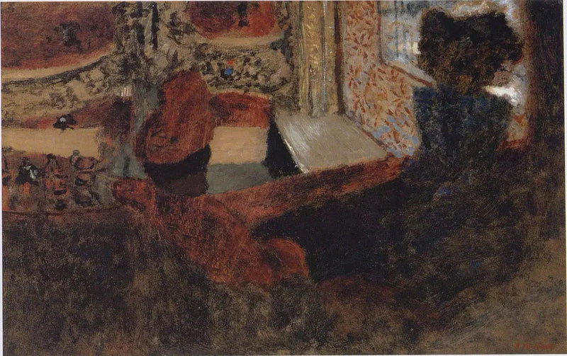 La scena anteriore al teatro Antoine - Édouard Vuillard